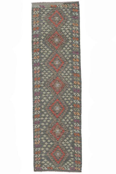  89X308 Petit Kilim Afghan Old Style Tapis Laine, Carpetvista