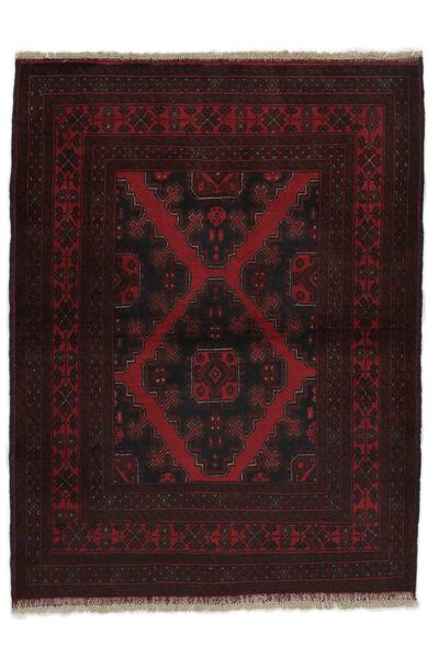 107X140 Afghan Khal Mohammadi Rug Oriental Black (Wool, Afghanistan) Carpetvista