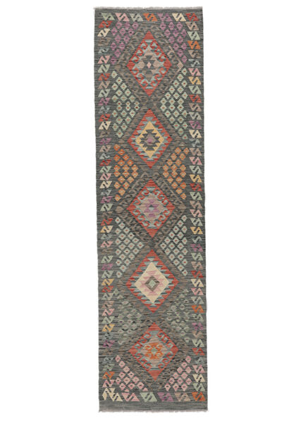  79X290 Lite Kelim Afghan Old Style Teppe Ull, 