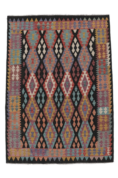  171X234 Kelim Afghan Old Stil Teppich Wolle, Carpetvista