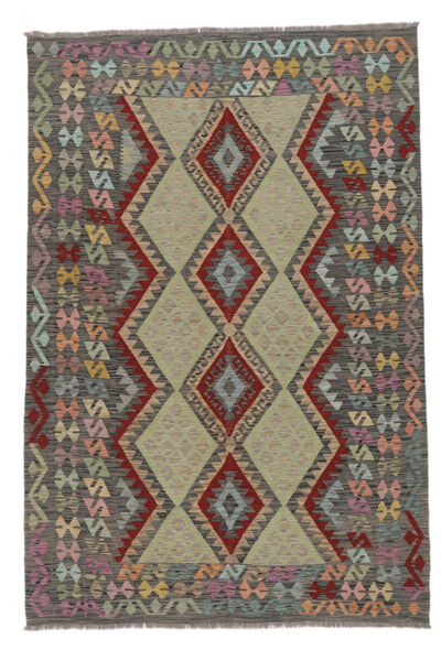 183X265 Kelim Afghan Old Stil Teppich Orientalischer (Wolle, Afghanistan) Carpetvista