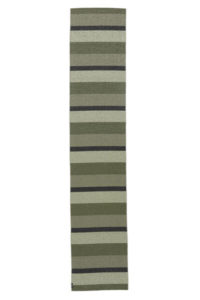  Indoor/Outdoor Rug 70X350 Washable Small Nils - Olive Green