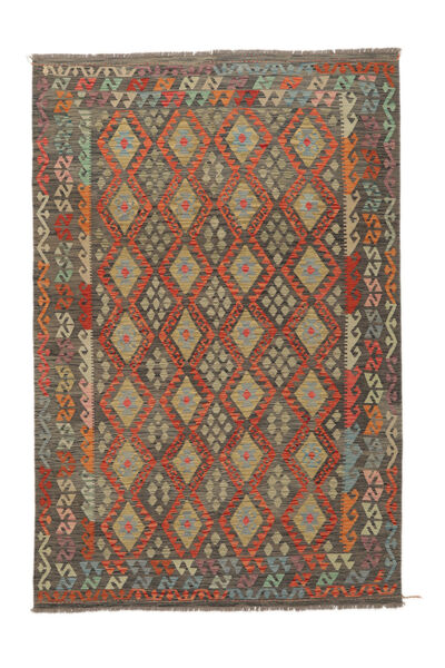  194X293 Kelim Afghan Old Stil Teppich Wolle, Carpetvista
