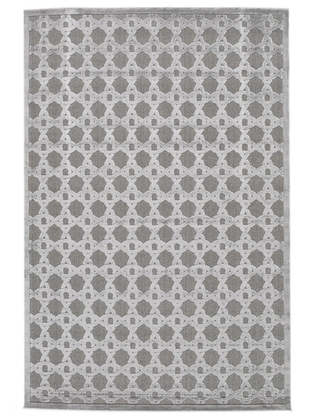 Küchenteppich Milano 160X230 Baumwolle Moderner Einfarbig Grau