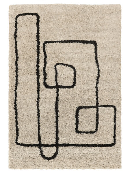  160X230 Shaggy Rug Monaco - Beige