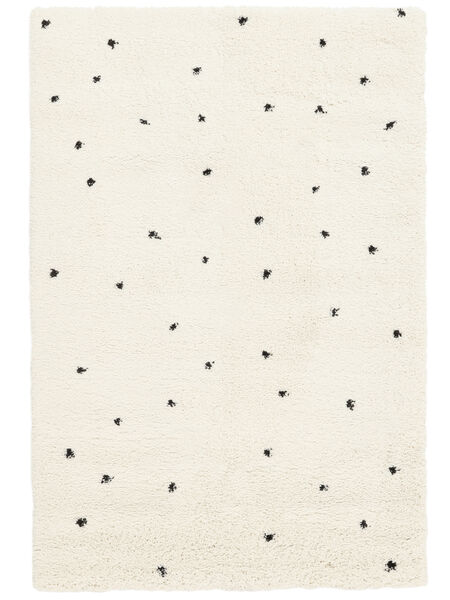 Marbella Kids Rug 200X300 Off White/Black Dotted