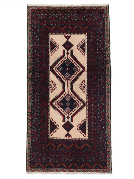  92X183 Small Baluch Rug Wool, Carpetvista