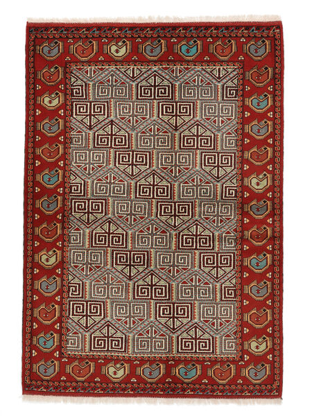  138X195 Small Turkaman Rug Wool, Carpetvista