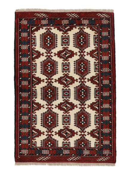  84X124 Small Turkaman Rug Wool, Carpetvista