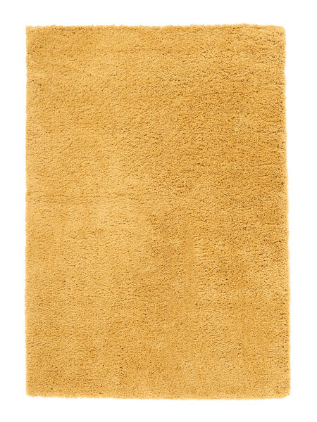  100X160 Plain (Single Colored) Kids Rug Shaggy Small Comfy - Yellow