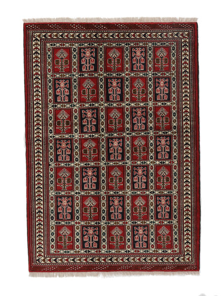  136X194 Small Turkaman Rug Wool, Carpetvista