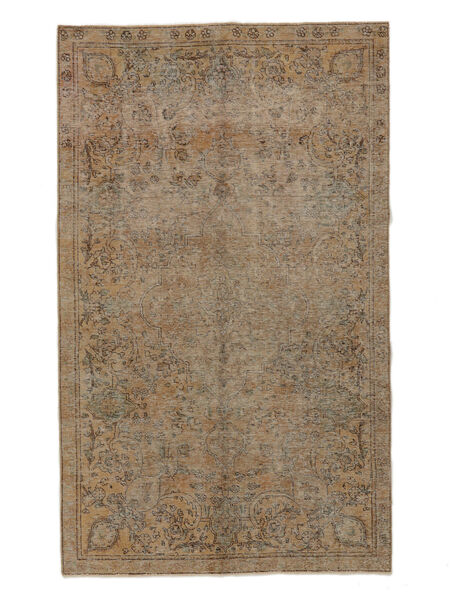 絨毯 カラード ヴィンテージ 145X242 茶色 (ウール, ペルシャ/イラン)