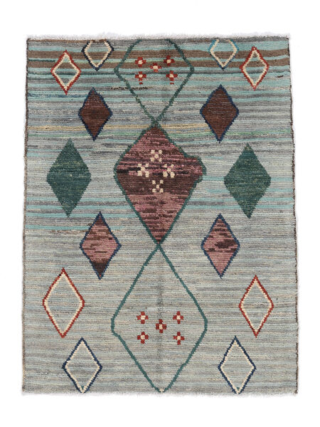  95X125 Small Moroccan Berber - Afghanistan Wool, Rug Carpetvista