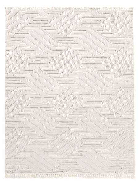 Japandi 240X300 Large Cream White Rug