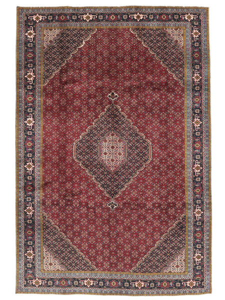 198X294 Tappeto Ardebil Orientale Rosso Scuro/Marrone (Lana, Persia/Iran) Carpetvista