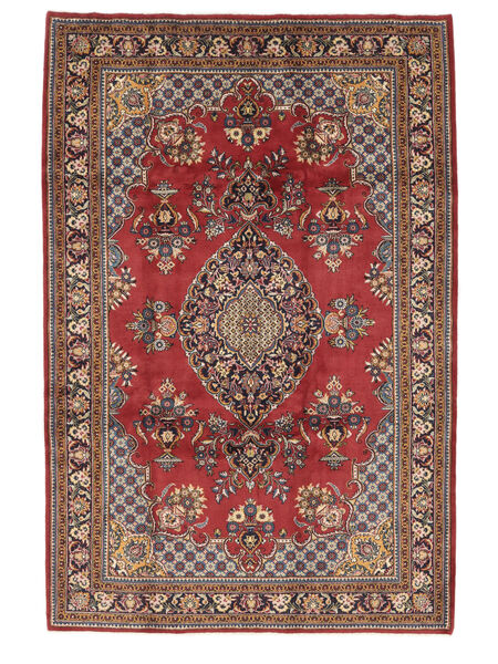 Golpayegan Rug 220X332 Dark Red/Brown Wool, Persia/Iran Carpetvista