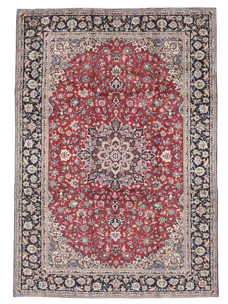 絨毯 ナジャファバード 243X357 茶色/ダークレッド (ウール, ペルシャ/イラン)