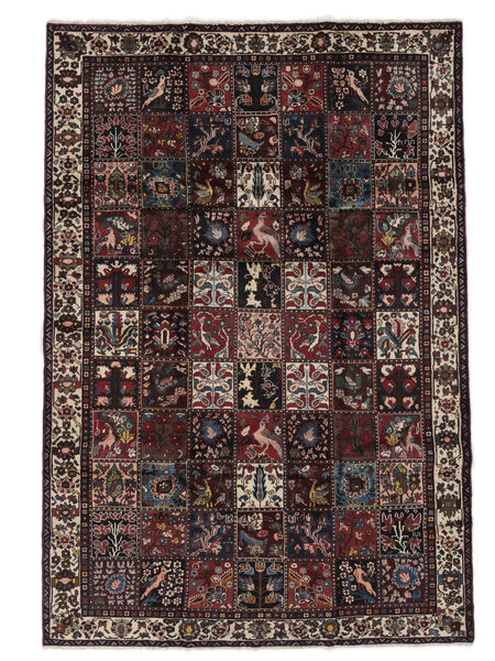  Persian Bakhtiari Rug 210X310 Black/Brown (Wool, Persia/Iran