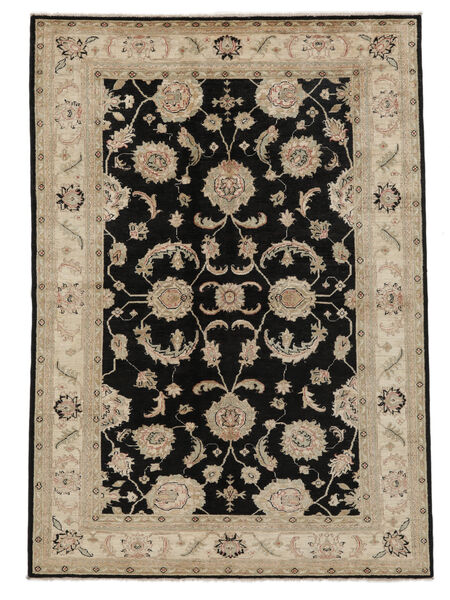  Orientalischer Ziegler Fine Teppich 166X235 Braun/Schwarz Wolle, Pakistan Carpetvista