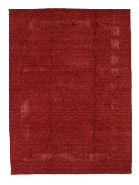  210X290 Handloom Gabba Rug Dark Red India Carpetvista