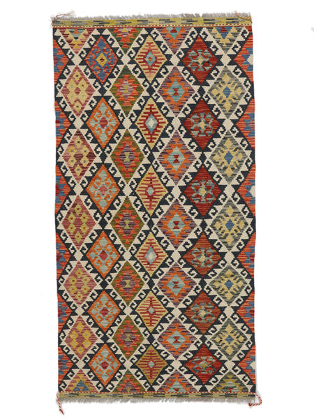  102X196 Lite Kelim Afghan Old Style Teppe Ull, Carpetvista