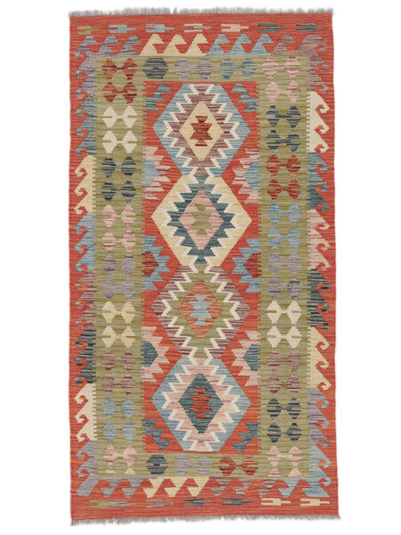 102X196 Lite Kelim Afghan Old Style Teppe Ull, 