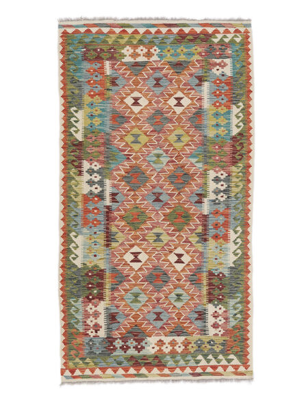  Kelim Afghan Old Stil Teppich 102X192 Carpetvista