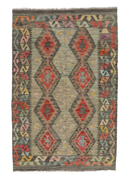  117X181 Lite Kelim Afghan Old Style Teppe Ull, Carpetvista