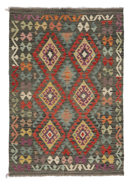  122X176 Kelim Afghan Old Stil Teppich Afghanistan Carpetvista