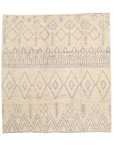  Berber Style Tapete 262X284 Lã Bege/Laranja Grande Carpetvista