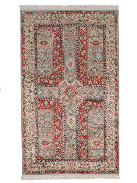  Orientalisk Kashmir Äkta Silke Matta 94X157 Silke, Indien Carpetvista