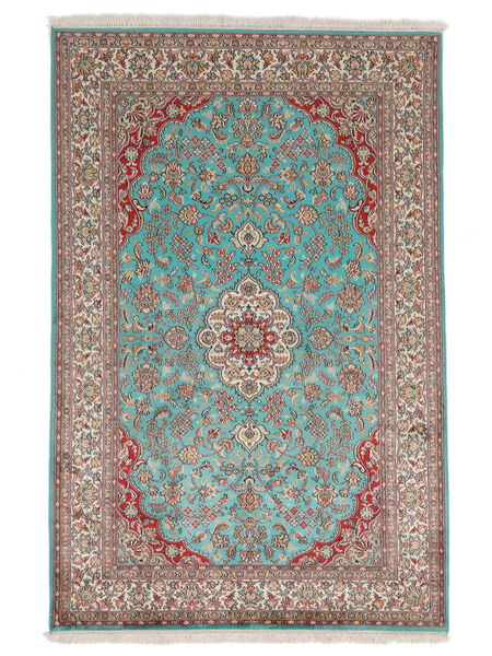 126X195 絨毯 カシミール ピュア シルク オリエンタル (絹, インド) Carpetvista