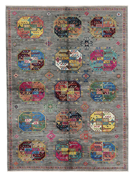 174X238 Shabargan Rug Modern (Wool, Afghanistan) Carpetvista