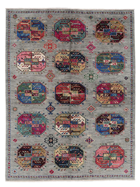 177X234 Shabargan Rug Modern (Wool, Afghanistan) Carpetvista