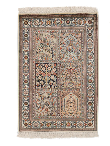 64X95 絨毯 オリエンタル カシミール ピュア シルク (絹, インド) Carpetvista