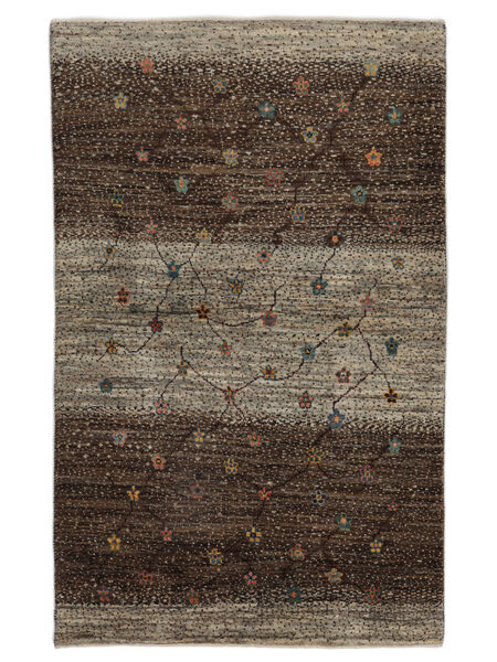  86X137 Gabbeh Persisch Fine Teppich Schwarz/Braun Persien/Iran Carpetvista