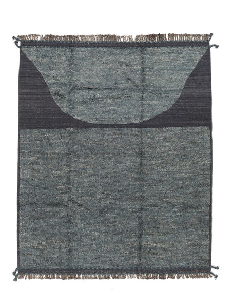 絨毯 Moroccan Berber - Afghanistan 209X250 ブラック/ダークグレー (ウール, アフガニスタン)