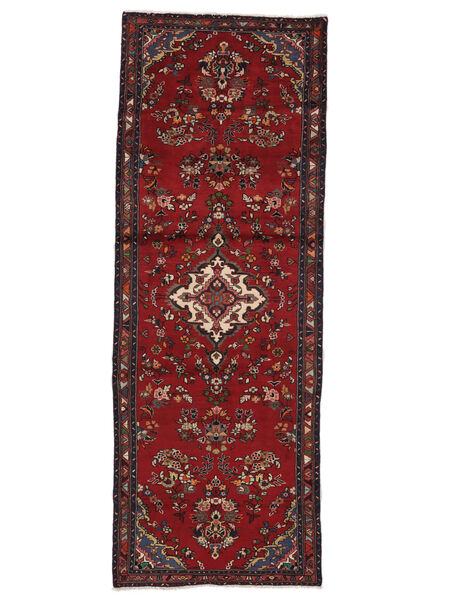 111X306 Mehraban Rug Oriental Runner
 Dark Red/Black (Wool, Persia/Iran) Carpetvista