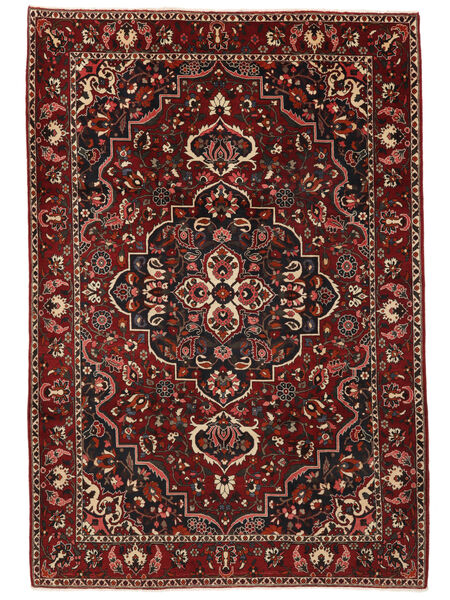  Orientalsk Bakhtiar Teppe 215X310 Svart/Mørk Rød Ull, Persia/Iran Carpetvista