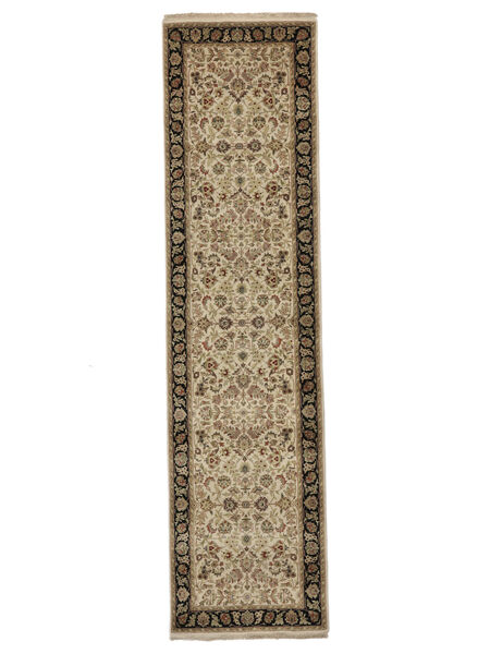 81X312 絨毯 サルーク American オリエンタル 廊下 カーペット 茶色/オレンジ (ウール, インド) Carpetvista