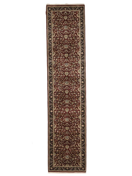 絨毯 オリエンタル サルーク American 84X364 廊下 カーペット 茶色/ブラック (ウール, インド)