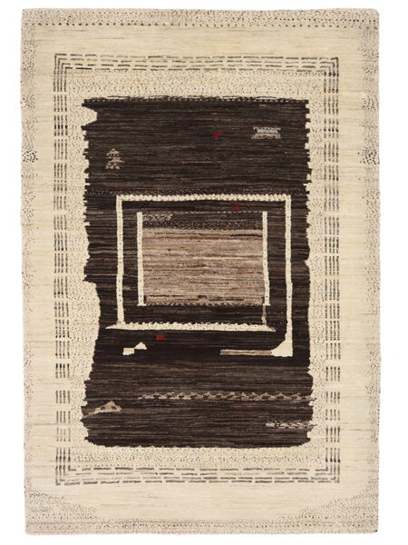  Gabbeh Loribaft Rug 101X150 Orange/Black Carpetvista