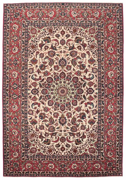  Najafabad Rug 268X390 Persian Wool Dark Red/Brown Large