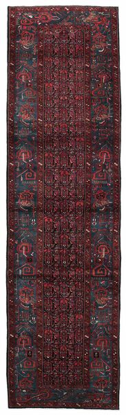  Meshkinshahr Rug 115X405 Persian Wool Black/Dark Red Small