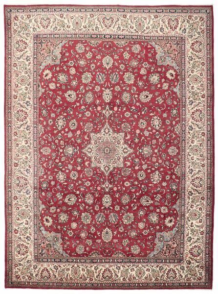 Dywan Saruk Fine 307X405 Ciemnoczerwony/Brunatny Duży (Wełna, Persja/Iran)