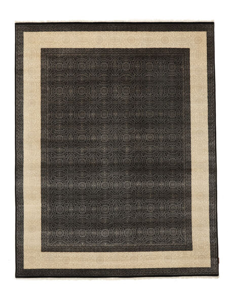 絨毯 オリエンタル サルーク American 242X305 ブラック/オレンジ (ウール, インド)