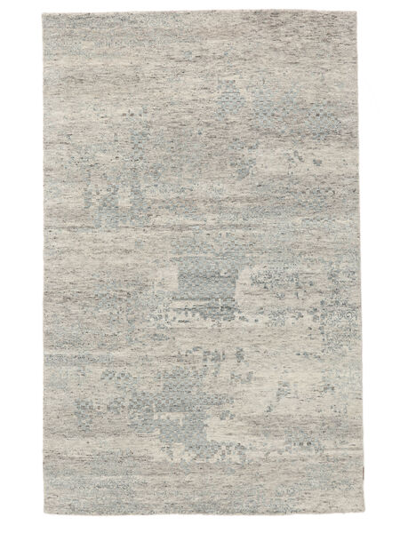 162X257 Louisville Rug Modern Yellow/Grey (Wool, India) Carpetvista