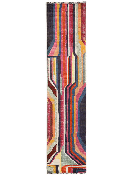 Markiz 80X350 Small Multicolor/Pink Runner Rug