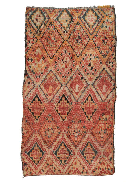  197X345 シャギー ラグ Berber Moroccan - Mid Atlas Vintage ウール, 絨毯 