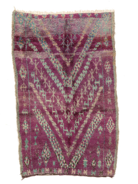  194X309 Koberec Chlupatý Berber Moroccan - Mid Atlas Vintage Vlna, Carpetvista